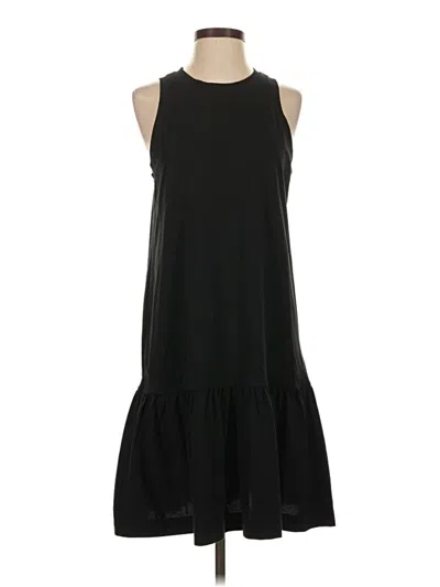 Pre-owned Madewell Casual Dress In Black