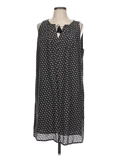 Pre-owned Madewell Casual Dress In Black