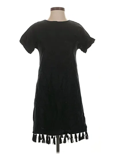 Pre-owned Madewell Casual Dress In Black