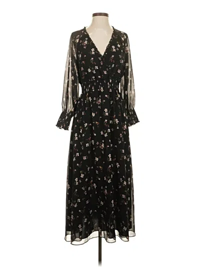 Pre-owned Madewell Casual Dress In Black