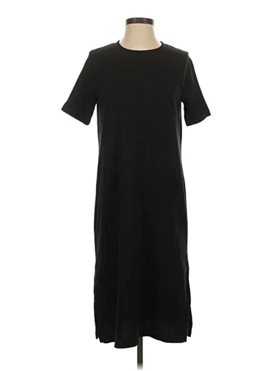 Pre-owned Madewell Casual Dress In Black