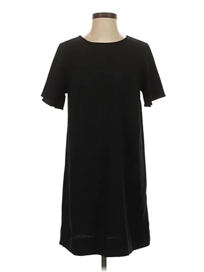 Pre-owned Madewell Casual Dress In Black
