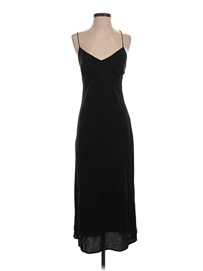 Pre-owned Madewell Casual Dress In Black