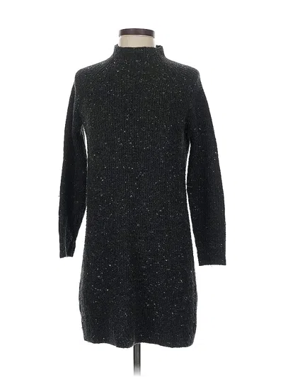 Pre-owned Madewell Casual Dress In Black