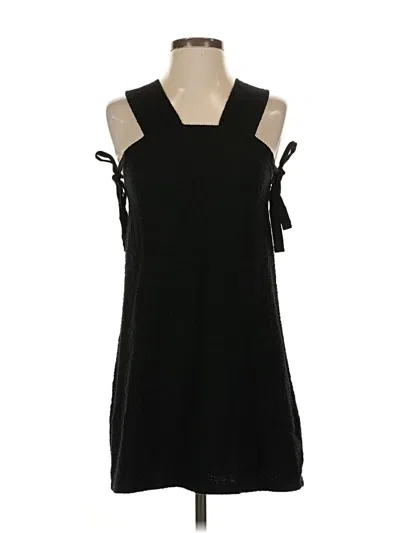 Pre-owned Madewell Casual Dress In Black