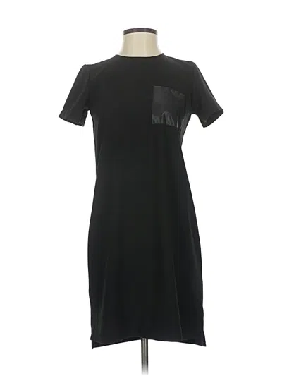 Pre-owned Madewell Casual Dress In Black