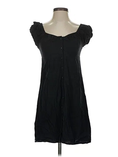 Pre-owned Madewell Casual Dress In Black