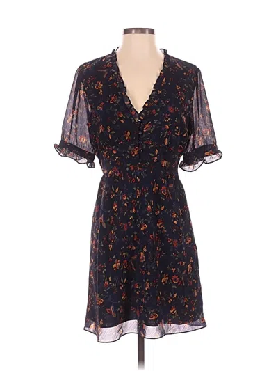 Pre-owned Madewell Casual Dress In Black