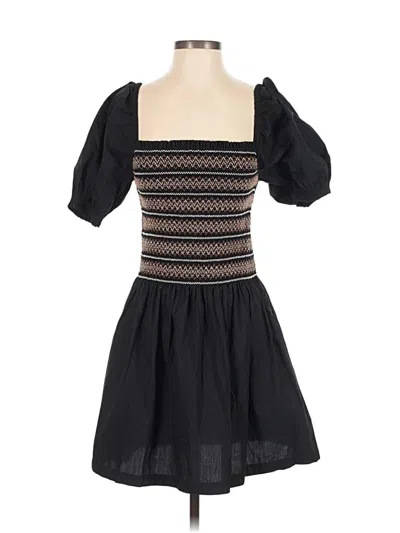 Pre-owned Madewell Casual Dress In Black