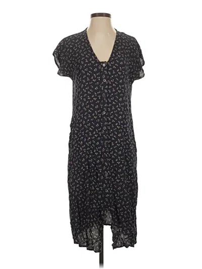 Pre-owned Madewell Casual Dress In Black