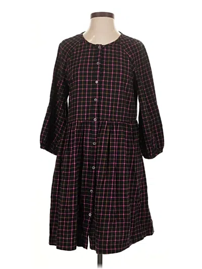 Pre-owned Madewell Casual Dress In Black