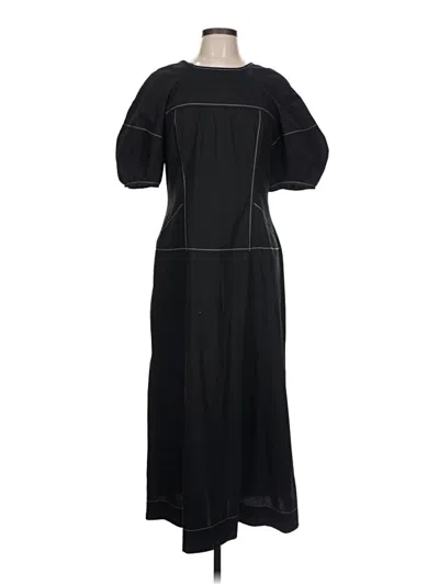Pre-owned Madewell Casual Dress In Black