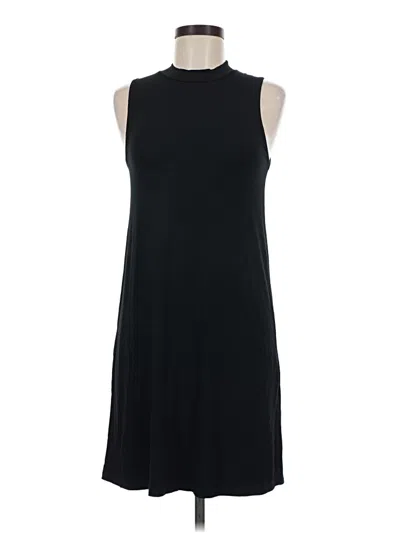 Pre-owned Madewell Casual Dress In Black