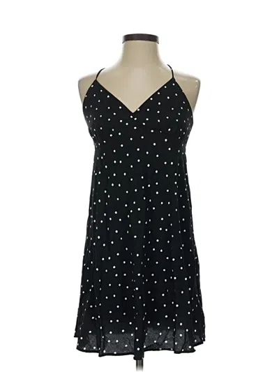 Pre-owned Madewell Casual Dress In Black
