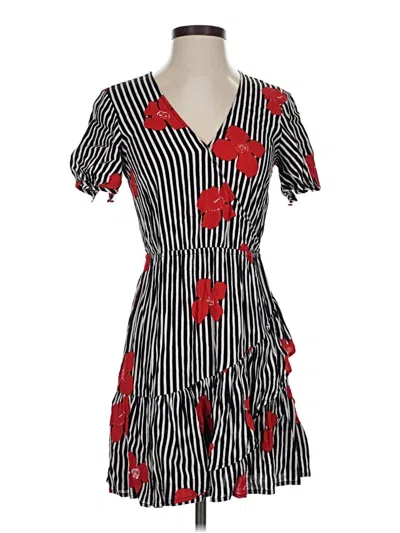 Pre-owned Madewell Casual Dress In Black