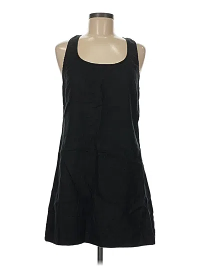 Pre-owned Madewell Casual Dress In Black