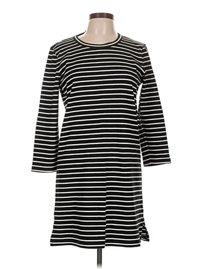 Pre-owned Madewell Casual Dress In Black