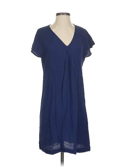 Pre-owned Madewell Casual Dress In Blue