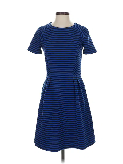 Pre-owned Madewell Casual Dress In Blue