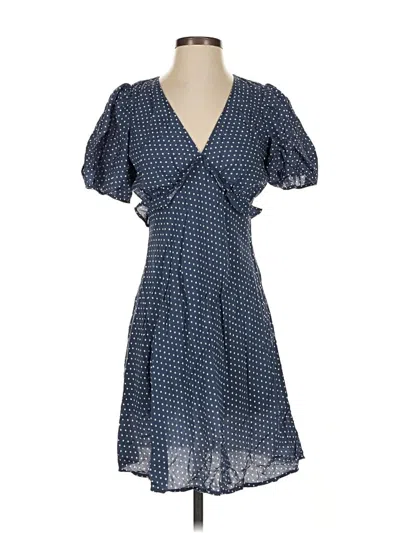 Pre-owned Madewell Casual Dress In Blue