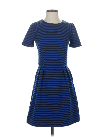 Pre-owned Madewell Casual Dress In Blue