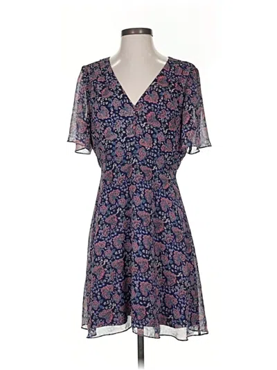 Pre-owned Madewell Casual Dress In Blue