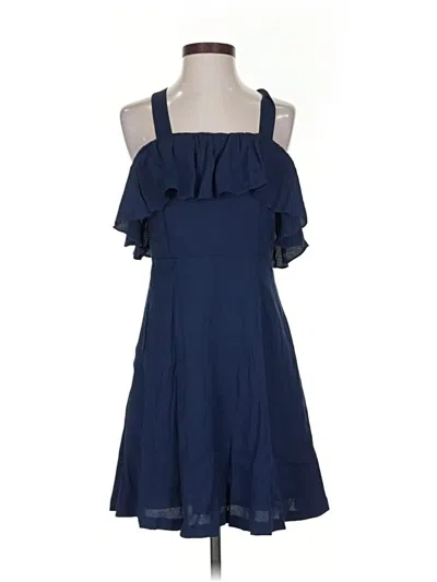 Madewell Casual Dress In Blue