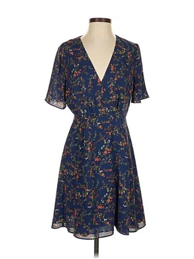 Pre-owned Madewell Casual Dress In Blue