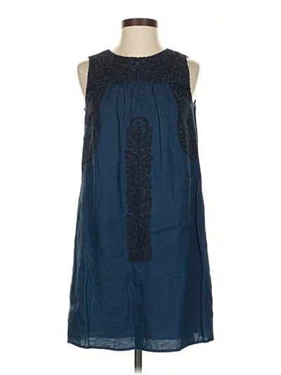 Pre-owned Madewell Casual Dress In Blue