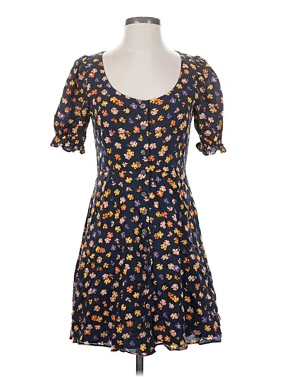 Pre-owned Madewell Casual Dress In Blue