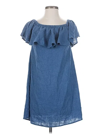 Pre-owned Madewell Casual Dress In Blue