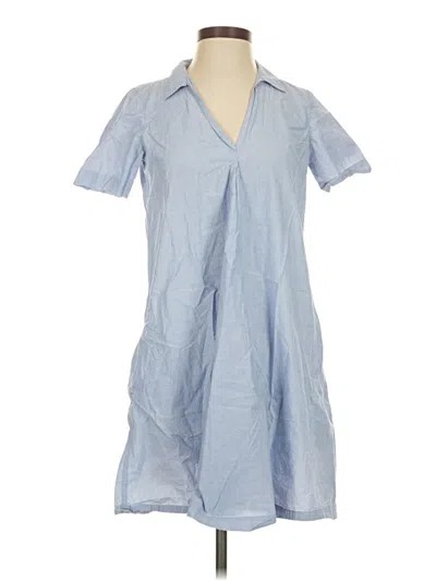 Pre-owned Madewell Casual Dress In Blue