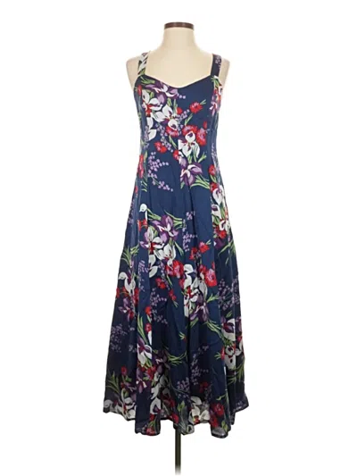 Pre-owned Madewell Casual Dress In Blue