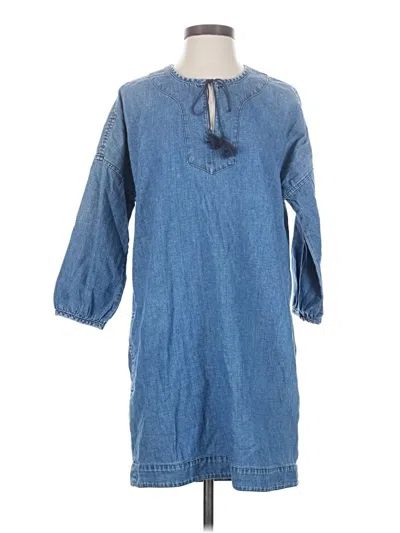 Madewell Casual Dress In Blue