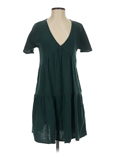 Pre-owned Madewell Casual Dress In Blue