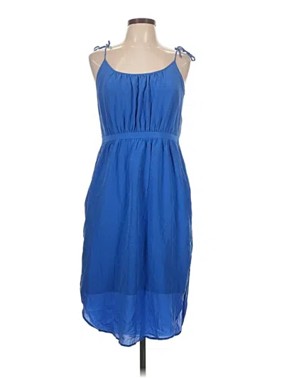 Pre-owned Madewell Casual Dress In Blue