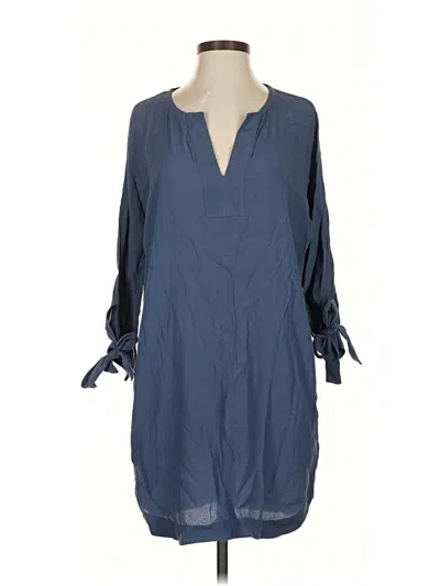 Pre-owned Madewell Casual Dress In Blue