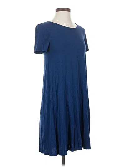 Pre-owned Madewell Casual Dress In Blue
