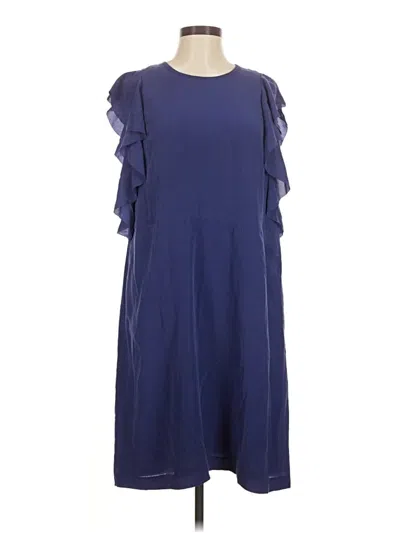 Pre-owned Madewell Casual Dress In Blue