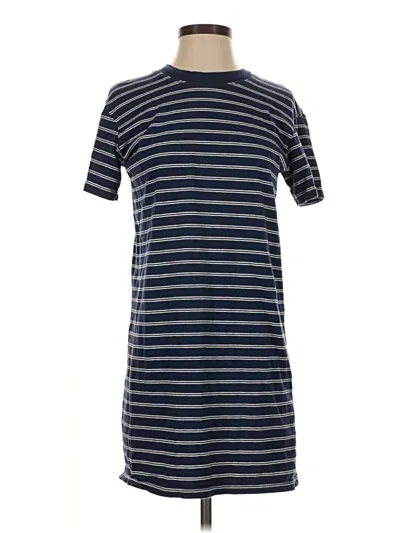Pre-owned Madewell Casual Dress In Blue