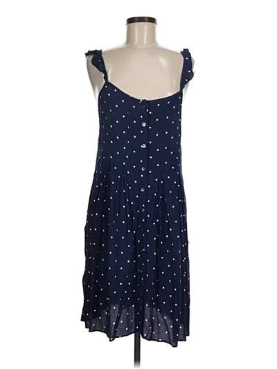 Pre-owned Madewell Casual Dress In Blue