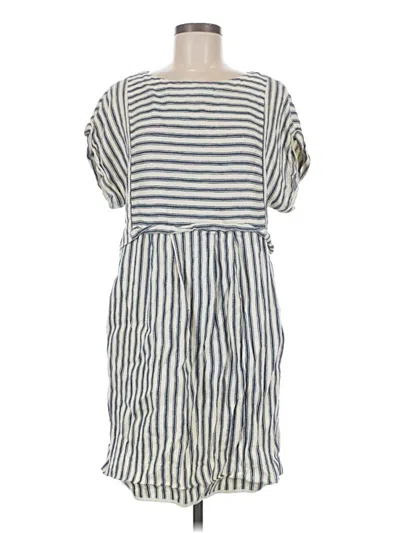 Pre-owned Madewell Casual Dress In Blue