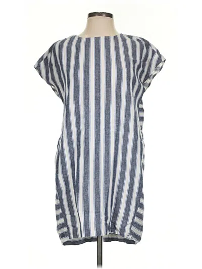 Pre-owned Madewell Casual Dress In Blue