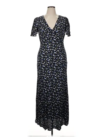 Pre-owned Madewell Casual Dress In Blue