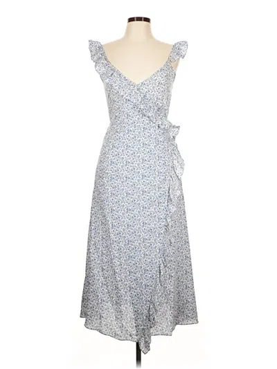 Pre-owned Madewell Casual Dress In Blue