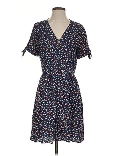 Pre-owned Madewell Casual Dress In Blue