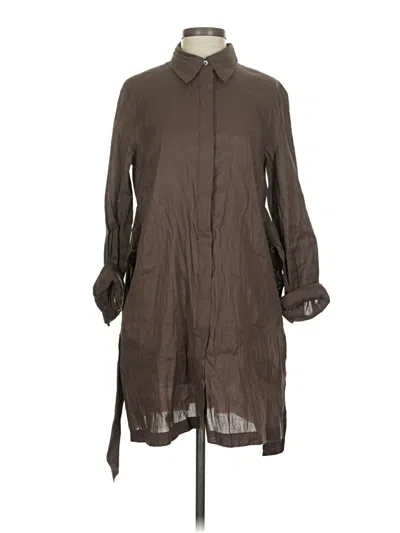 Pre-owned Madewell Casual Dress In Brown