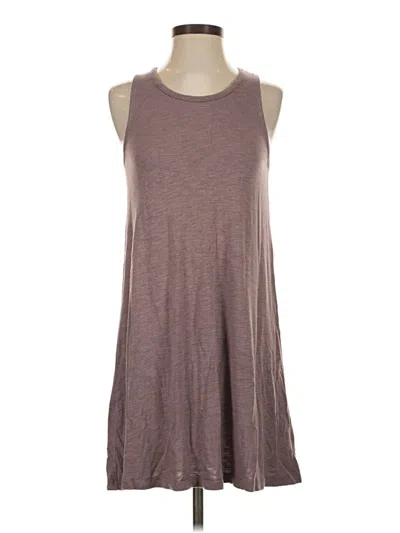 Pre-owned Madewell Casual Dress In Brown