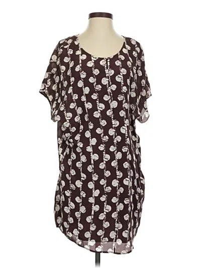 Pre-owned Madewell Casual Dress In Brown