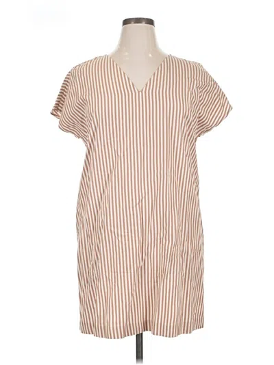 Madewell Casual Dress In Brown
